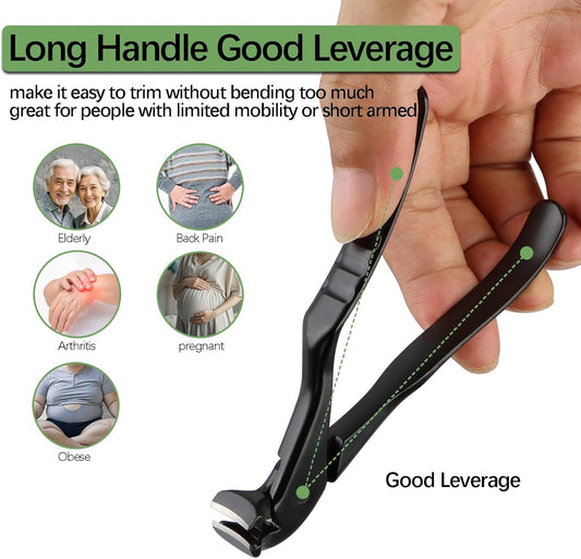 Autera – Pince coupe-clous professionnelle avec long manche pour une coupe facile et confortable.