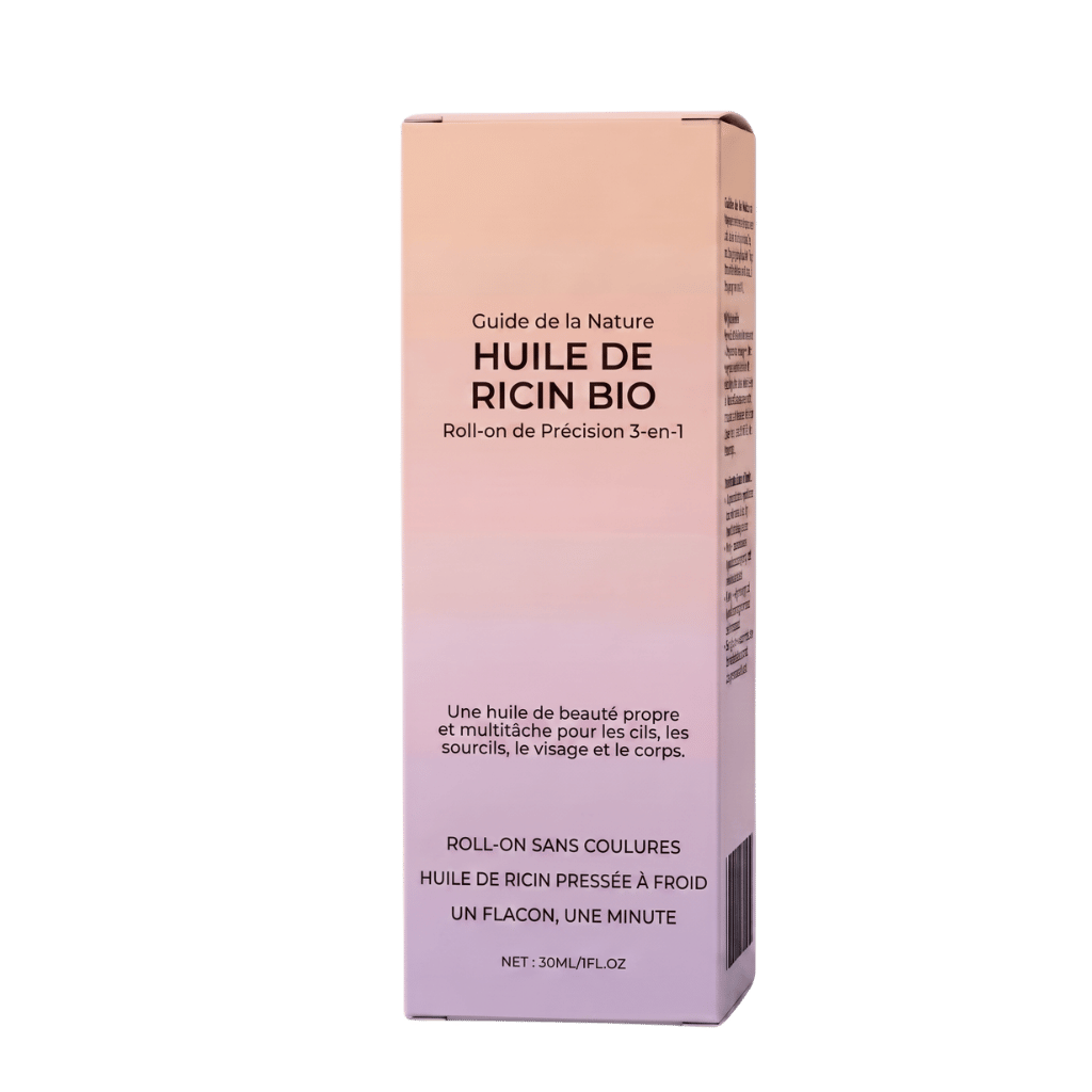 Roll-on d'huile de ricin bio