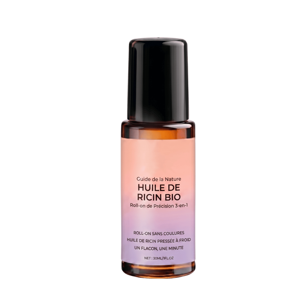Roll-on d'huile de ricin bio