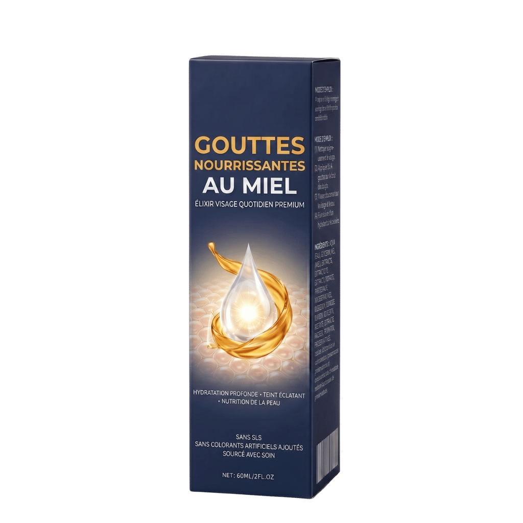 Goutte nourrissante au miel