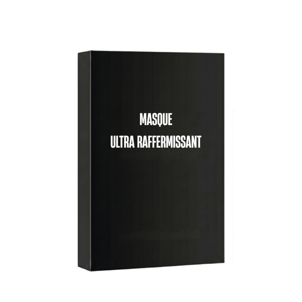 Emballage du produit Masque ultra raffermissant pour un soin raffiné du visage.