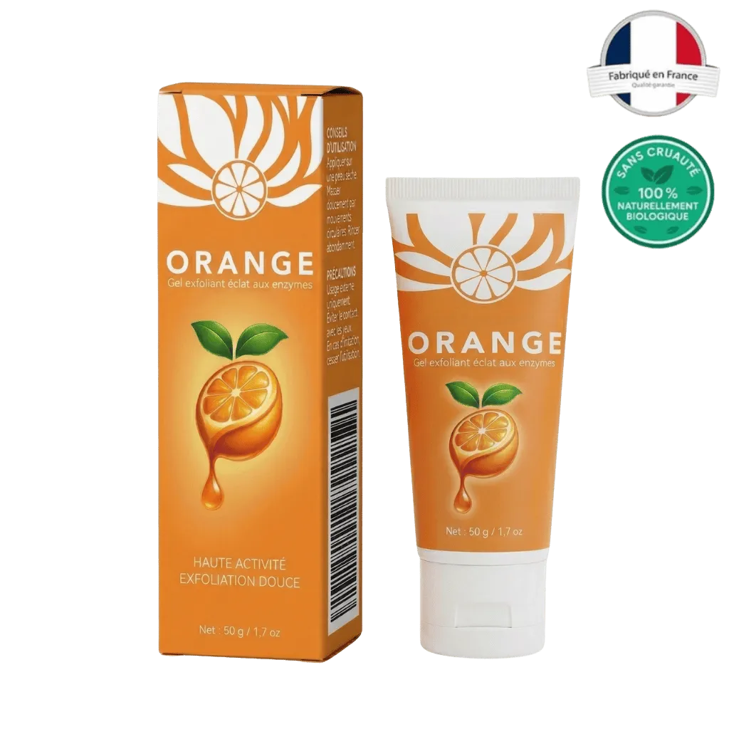 Gel Enzymatique de Luxe à l’Orange