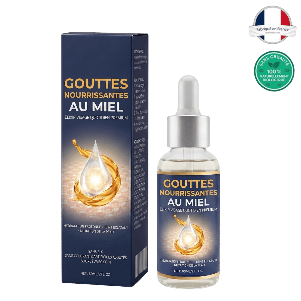Goutte nourrissante au miel