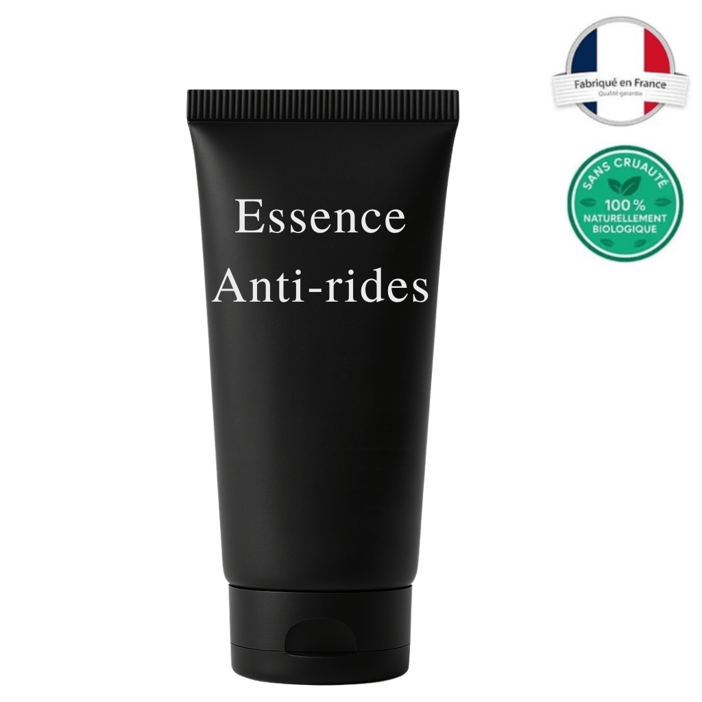 Tube of Essence Anti-rides cosmetic product, premium skincare for smooth and luminous skin appearance.
