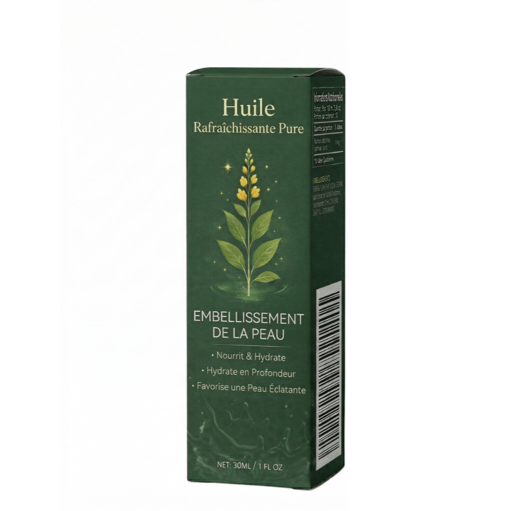 Huile pure rafraîchissante