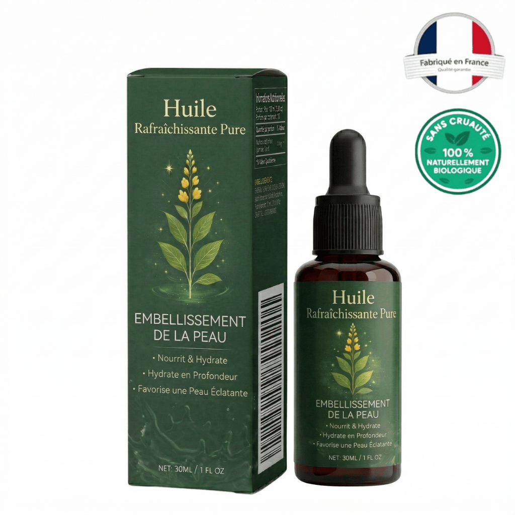 Huile pure rafraîchissante