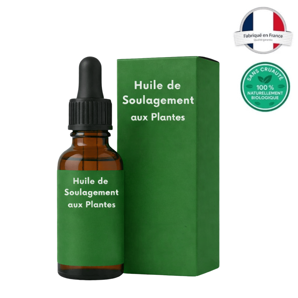 Huile de Soulagement aux Plantes