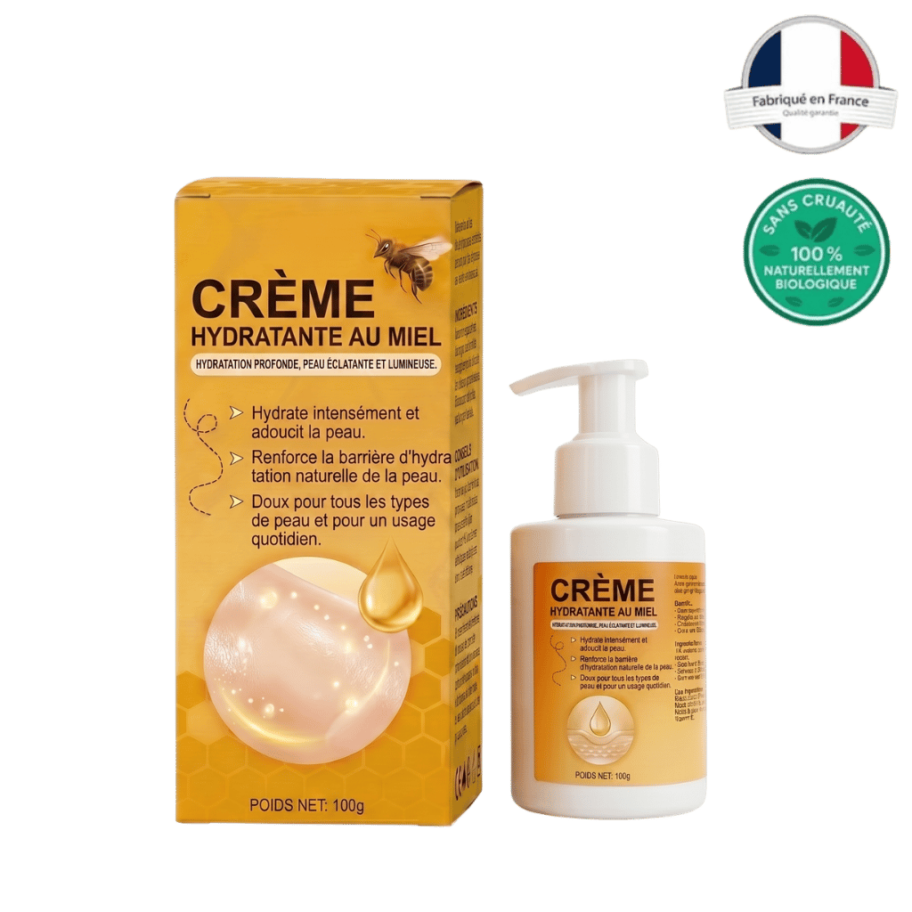 Crème Hydratante au Miel