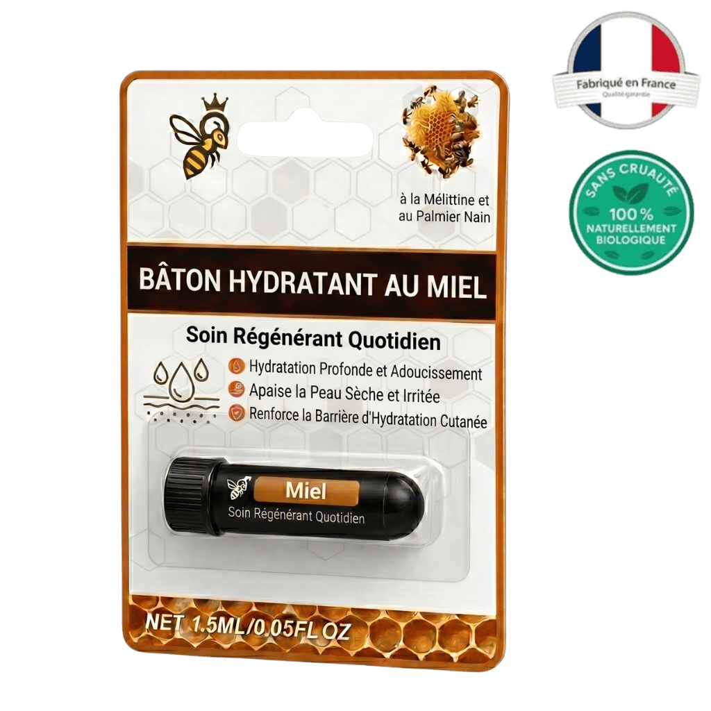Bâton hydratant au miel
