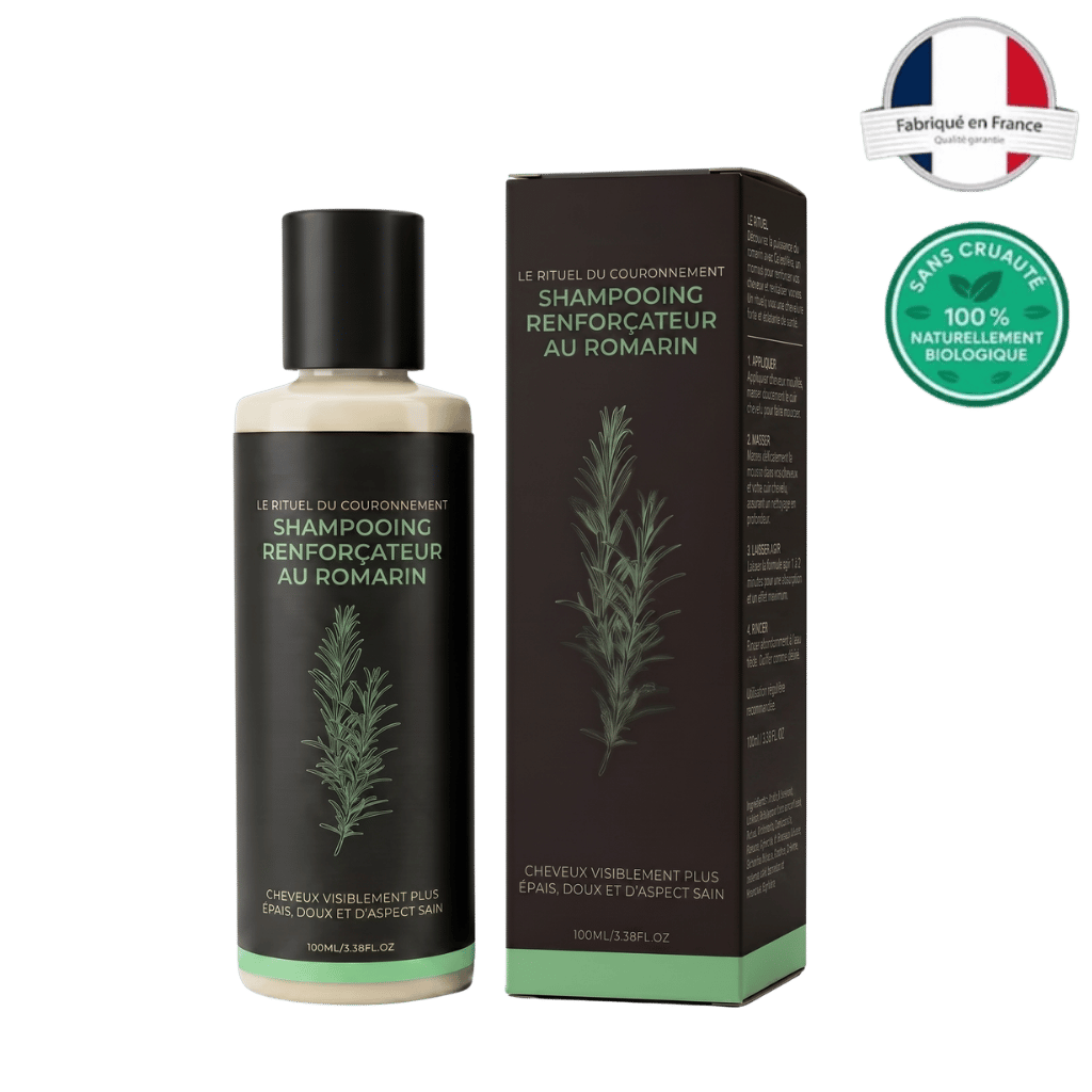 Shampoing de soin capillaire au romarin