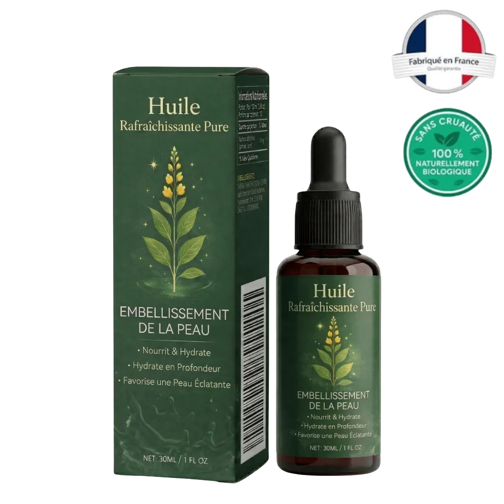 Huile pure rafraîchissante