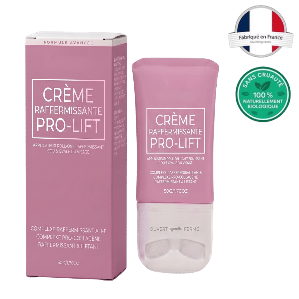 Crème raffermissante pour le cou