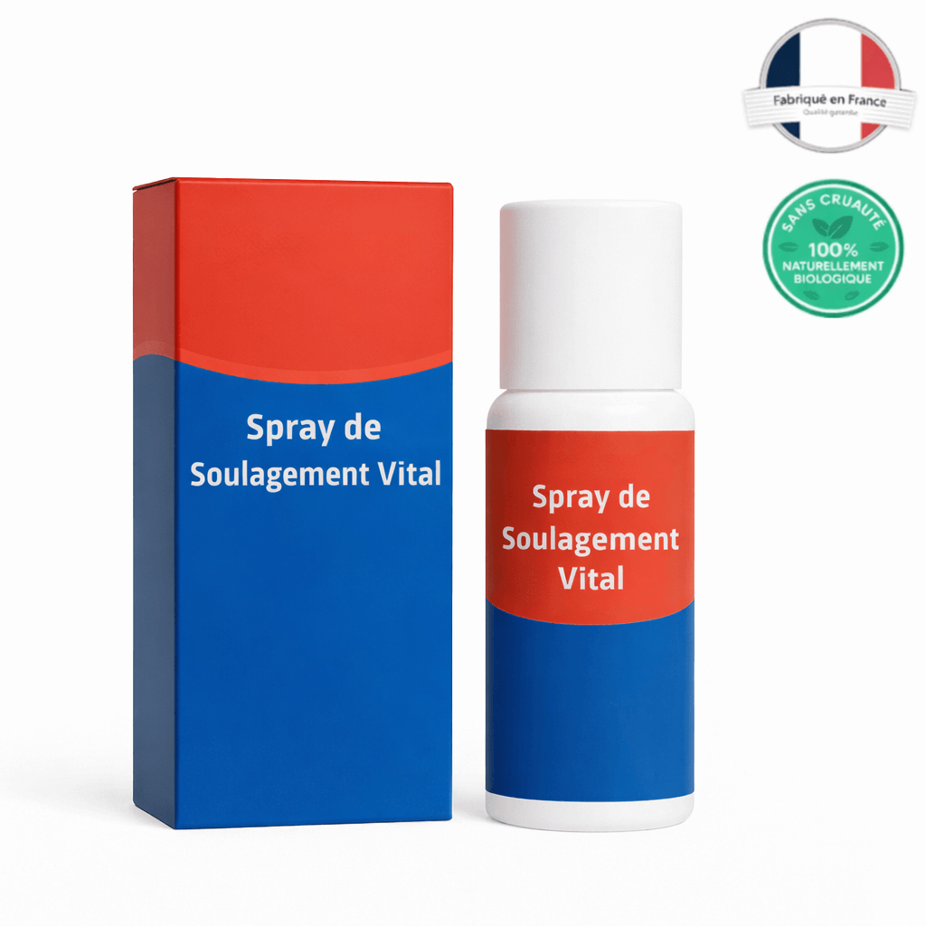 Spray de Soulagement Vital, un spray cosmétique léger, pour une peau fraîche et bien entretenue.