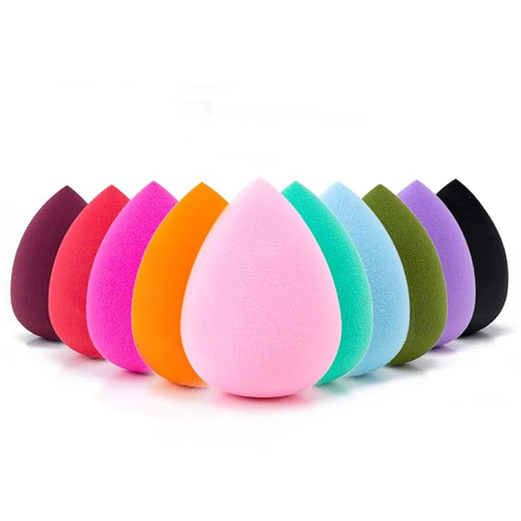 Autera ColorBlend Set multicolored makeup sponges for flawless beauty application