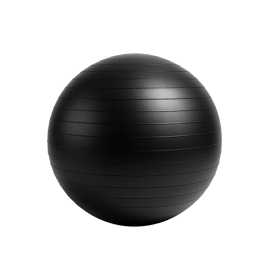 Autera PostuBalle stability ball for improved posture and core strength, black, premium quality exercise equipment.